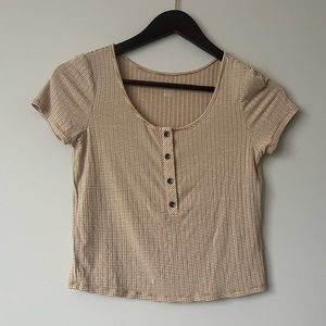 AE Cropped stretchy T-shirt, size X SMALL